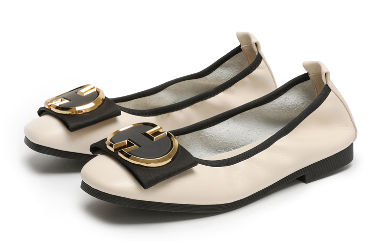 (W) Exull Yi Si Q 'Beige Flat Square-Toe Casual' 圖 4