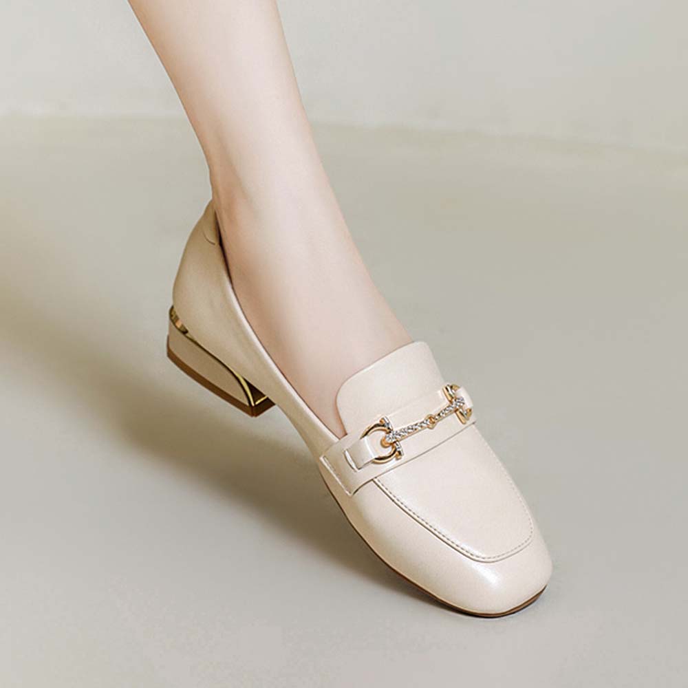 (W) Exull Yi Si Q 'Beige Leather Oxford' 圖 4