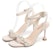 (W) Exull Yi Si Q 'Selipar Stiletto Terbuka Beige' 1316404871