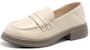 (W) Exull Yi Si Q 'Kasut Platform Kasual Hujung Bulat Beige' 1315101171