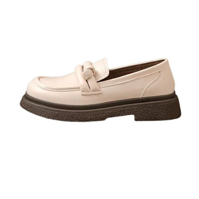 (W) Exull Yi Si Q 'Beige Slip-On'