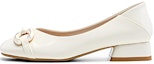 Buy (W) Exull Yi Si Q 'Kasut Tumit Tinggi Slip-On Hujung Petak Beige' 7315002371