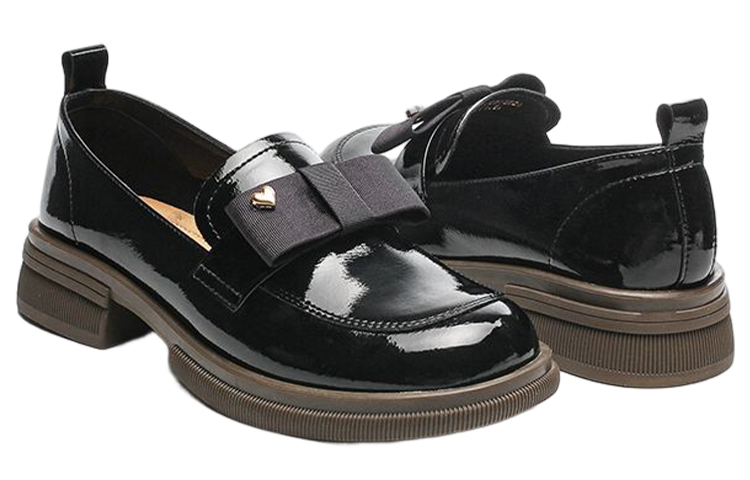 Order (W) Exull Yi Si Q “黑色休闲便鞋” 7315100260