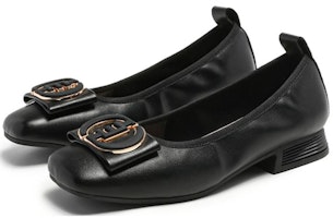 (W) Exull Yi Si Q 'Zapatos Planos Casual Negros Cómodos Slip-On' 1315003360 Shop (W) Exull Yi Si Q 'Zapatos Planos Casual Negros Cómodos Slip-On' 1315003360