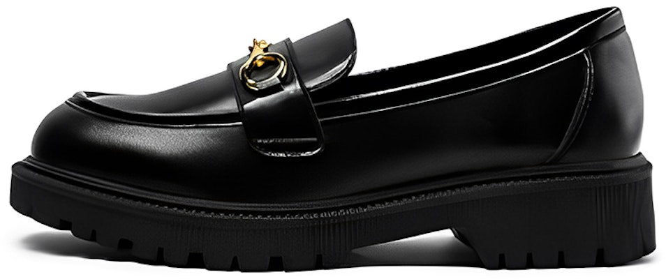 (W) Exull Yi Si Q “黑色牛皮印花懒人鞋” 1217102760 Buy (W) Exull Yi Si Q “黑色牛皮印花懒人鞋” 1217102760