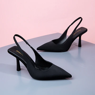 (W) (女性用) エクスル イー シー キュー '黒 編み ポインテッドトゥ ハイヒール 8cm' 1216302060 1216302060 Purchase (W) (女性用) エクスル イー シー キュー '黒 編み ポインテッドトゥ ハイヒール 8cm' 1216302060 1216302060