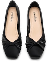 (W) (女性用) エクサルイ・シ・Q『ブラックスクエアトゥローヒールパンプス』1315007160 1315007160 Purchase (W) (女性用) エクサルイ・シ・Q『ブラックスクエアトゥローヒールパンプス』1315007160 1315007160