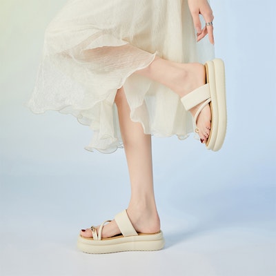 (W) Exull Yi Si Q 'Sandal Sol Tebal Gaya Jempol' 73165690 15