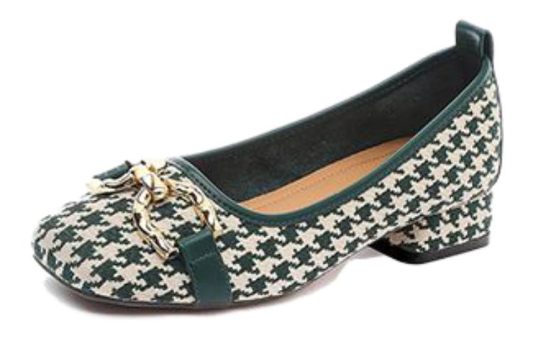 (Women) EXULL Yi Si Q 'Green Plaid' 12I7001840