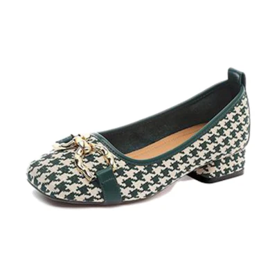 (W) EXULL Yi Si Q 'Green Plaid'
