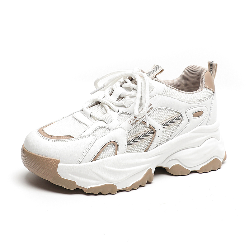 Order (W) Exull Yi Si Q 'Sneakers Tebal Khaki Jala Ayah' 1317700382