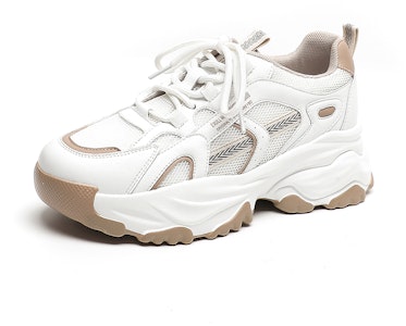 (W) Exull Yi Si Q 'Sneakers Tebal Khaki Jala Ayah' 1317700382 Order (W) Exull Yi Si Q 'Sneakers Tebal Khaki Jala Ayah' 1317700382