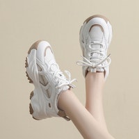 (W) Exull Yi Si Q 'Sneakers Tebal Khaki Jala Ayah' 1317700382 Shop (W) Exull Yi Si Q 'Sneakers Tebal Khaki Jala Ayah' 1317700382