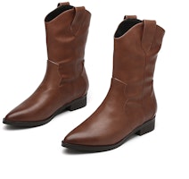 (W) Exull 宜思Q"复古极简时尚短靴" 1318652560 4