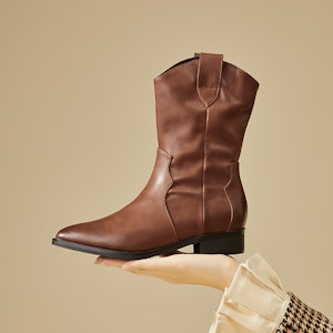 (W) Exull 宜思Q"复古极简时尚短靴" 1318652560 5