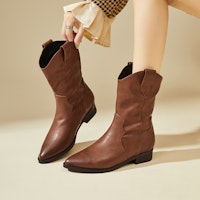 (W) Exull 宜思Q"复古极简时尚短靴" 1318652560 6