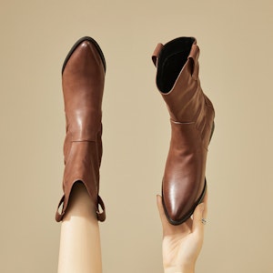 (W) Exull 宜思Q"复古极简时尚短靴" 1318652560 7