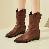 (W) Exull 宜思Q"复古极简时尚短靴" 1318652560 10