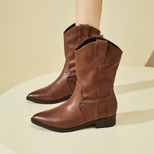 (W) Exull 宜思Q"复古极简时尚短靴" 1318652560 12