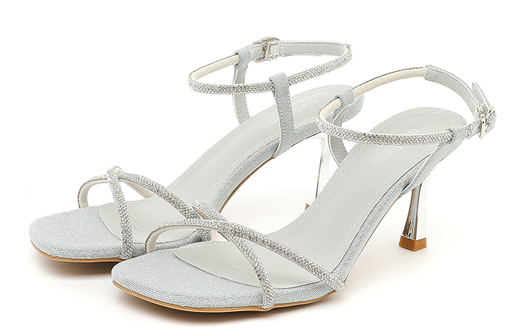 (W) EXULL Yi Si Q 'Silver Peep-Toe Stiletto Heels' 圖 4