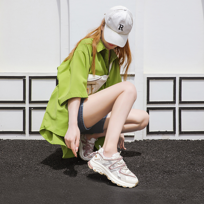 (W) Exull Yi Si Q 'Synthetic Breathable Mesh Lightweight Dad Shoe' 圖 7