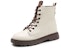 (W) Exull Yi Si Q Boots 'Beige Chunky Heel Martens' Kasut Boot Beige Tumit Tebal 1218619871