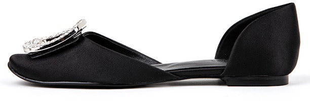 (Women) Exull Yi Si Q Fabric Flat 'Black Versatile Slip-On' 1216701860 (Women) Exull Yi Si Q Fabric Flat 'Black Versatile Slip-On' 1216701860