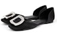 (W) Exull Yi Si Q Fabric Flat 'Slip-On Hitam Serbaguna' 1216701860