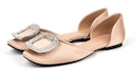Cheap (W) Exull Yi Si Q Fabric Flat 'Slip-On Hitam Serbaguna' 1216701860