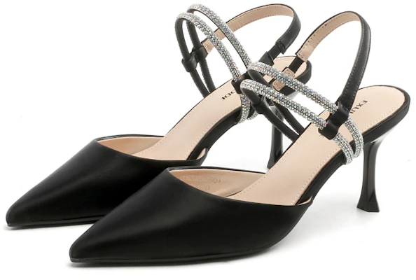 (Women) EXULL Yi Si Q High Heel 'Black Pointed Toe' 1316300360 Lookbook (Women) EXULL Yi Si Q High Heel 'Black Pointed Toe' 1316300360
