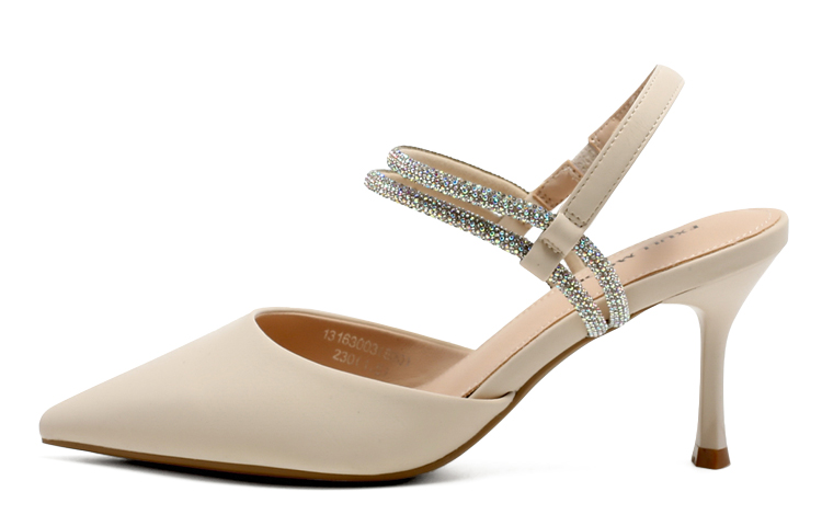 (Women) Exull Yi Si Q High Heels 'Beige Stiletto' 1316300371