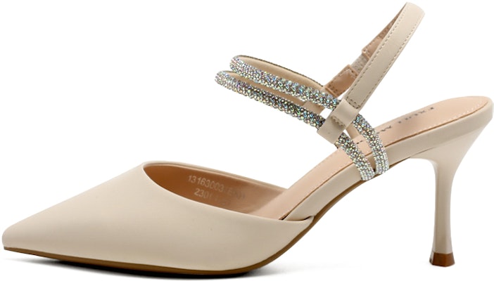 (W) Exull Yi Si Q Tacones Altos 'Beige Stiletto' 1316300371 Buy (W) Exull Yi Si Q Tacones Altos 'Beige Stiletto' 1316300371