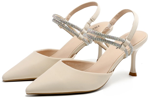(W) Exull Yi Si Q Tacones Altos 'Beige Stiletto' 1316300371 Lookbook (W) Exull Yi Si Q Tacones Altos 'Beige Stiletto' 1316300371