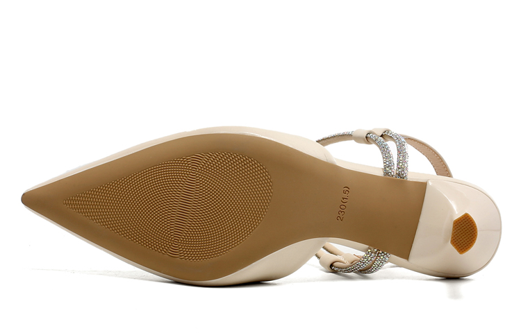 Shop (W) Exull Yi Si Q Tacones Altos 'Beige Stiletto' 1316300371