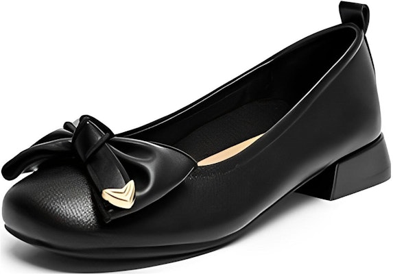 (Women) Exull Yi Si Q Leather Casual Shoes 'Black Simple Comfort' 12I7005660 Buy (Women) Exull Yi Si Q Leather Casual Shoes 'Black Simple Comfort' 12I7005660