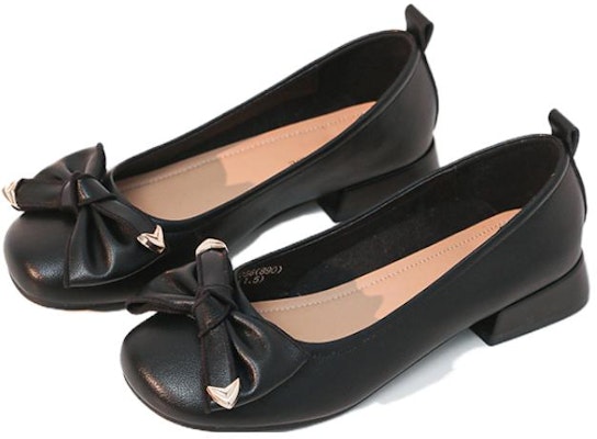 (W) Sepatu Kasual Kulit Exull Yi Si Q 'Nyaman Hitam Sederhana' 12I7005660 Order (W) Sepatu Kasual Kulit Exull Yi Si Q 'Nyaman Hitam Sederhana' 12I7005660