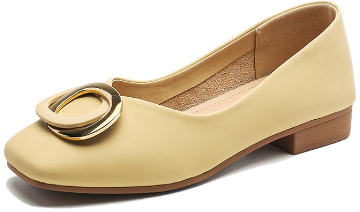 women-exull-yi-si-q-leather-fashion-simple-casual-sneakers-yellow-1315006220