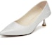Buy (Women) EXULL Yi Si Q Leather Kitten Heels 4.5cm 'French Low Cut Elegant Bridesmaid' 73170017