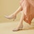 (Women) EXULL Yi Si Q Leather Kitten Heels 4.5cm 'French Low Cut Elegant Bridesmaid' 73170017