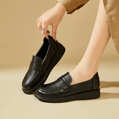 (W) 엑슐 이시큐 로퍼: 고급 소가죽 캐주얼 7317103760 Sizing (W) 엑슐 이시큐 로퍼: 고급 소가죽 캐주얼 7317103760