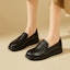 Cheap (W) Exull Yi Si Q Loafer 'Kulit Lembu Bergaya Kasual Fesyen Lapisan Pertama' 7317103760