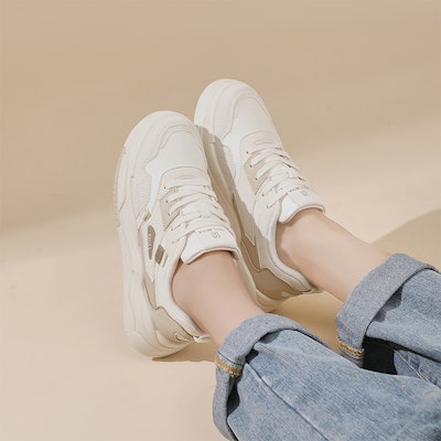 (W) (女性用) Exull Yi Si Q ロートップ『ファッション通気性プラットフォーム』73177610 73177610 7