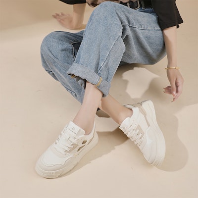 (W) (女性用) Exull Yi Si Q ロートップ『ファッション通気性プラットフォーム』73177610 73177610 10