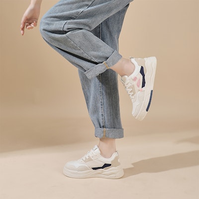 (W) (女性用) Exull Yi Si Q ロートップ『ファッション通気性プラットフォーム』73177610 73177610 1