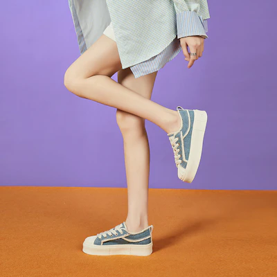 EXULL 依思Q 厚底 百搭 透氣 休閒 低幫 板鞋 4cm 女款 4