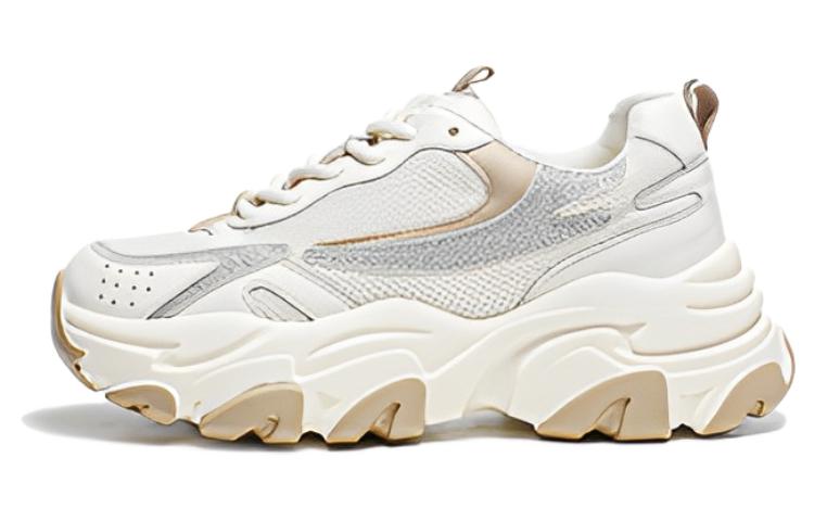 (Women) Exull Yi Si Q Mesh Platform Dad Shoes 'Apricot' 1215704581