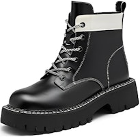 (Women) Exull Yi Si Q Platform Lace-Up Ankle Boot 'Black' 7218613060 (Women) Exull Yi Si Q Platform Lace-Up Ankle Boot 'Black' 7218613060