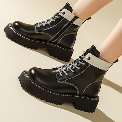 (W) 엑설 이시큐 플랫폼 앵클부츠 (블랙) 7218613060 Purchase (W) 엑설 이시큐 플랫폼 앵클부츠 (블랙) 7218613060