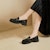 (W) Kasut Exull Yi Si Q Platform Loafers '2cm Kasual' 73171017