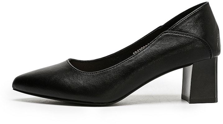 (Women) Exull Yi Si Q PU 5.6cm 'Black Comfort Block Heel Pumps' 12I7009160 Buy (Women) Exull Yi Si Q PU 5.6cm 'Black Comfort Block Heel Pumps' 12I7009160